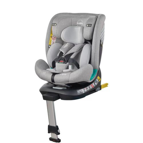 Bellaby G409iso Autostoel - 360° - Isofix - 0-6 Jaar - Lichtgrijs