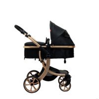 Bellaby Nieuwe Luxe Kinderwagen 2 In 1 Zwart