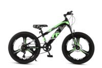 Cyclux New Fashion Bike Jongensfiets Mtb 22 Inch 7 Speed Shimano Groen