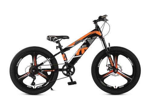 Cyclux New Fashion Jongensfiets Mtb 20 Inch 7 Speed Shimano Oranje