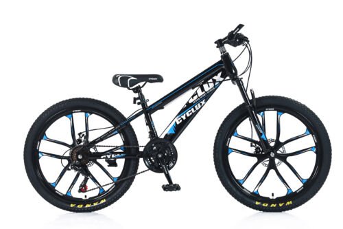 Cyclux Road Bike Jongensfiets Mtb 24 Inch 21 Speed Shimano Blauw | Nieuw (outlet)