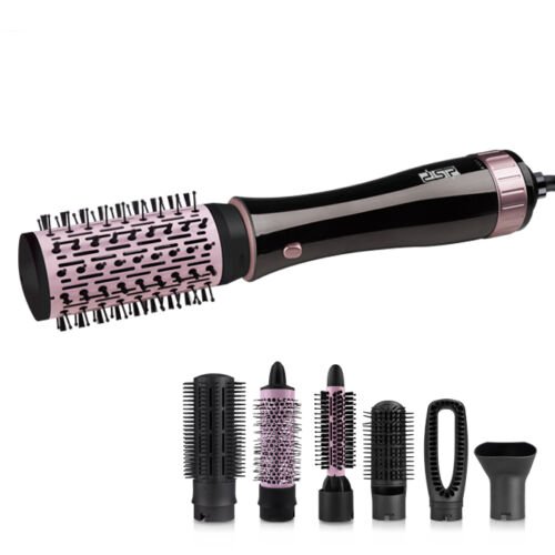 Dsp 50020 7-in-1 Professionele Hetelucht Styler – Complete Föhn- En Krulborstelset Voor Perfecte Styling