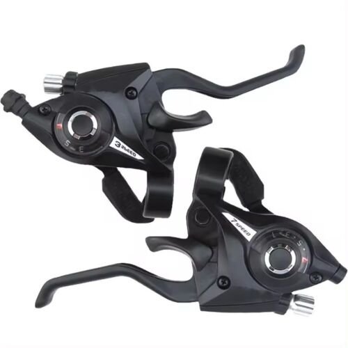 Hbs Ef51-3x7 Simlicht Mountainbike Schakelaar En Remhendel Ef51 - 3x7 Versnellingen
