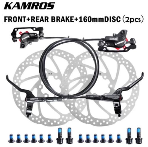 Hbs Hd-2022 Hydraulische Schijfrem Set Met Zwarte Hendels 1 Paar