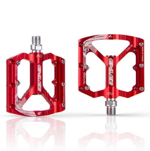 Hbs Pd-200 Lichtgewicht Mtb Pedalen - Antislip Aluminium - Rood