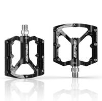 Hbs Pd-200 Lichtgewicht Mtb Pedalen - Antislip Aluminium - Zwart