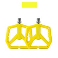 Hbs Pd-500 Nylon Mtb Pedalen - Verbreed Antislip Design - Du Plus 1 Lager - Geel