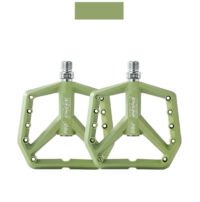 Hbs Pd-500 Nylon Mtb Pedalen - Verbreed Antislip Design - Du Plus 1 Lager - Groen