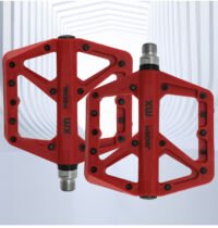 Hbs Pd-502 Fietspedalen - Lichtgewicht Slijtvast En Antislip Rood