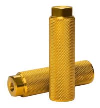 Hbs S38-001 Bmx Freestyle Voetsteunen - Aluminium 110 Mm Goudkleurig (set Van 2)