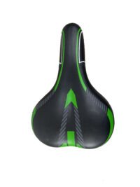 Hbs Sd-002-b Kinderfietszadel Groen- Zwart