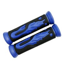 Hbs ​rubberen Handvatten Voor Mountainbikes – Comfortabel En Antislip Ontwerp Blauw