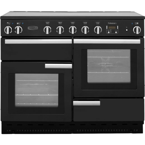 Rangemaster Professional Plus Inductie Fornuis 110cm Zwart | Nieuw (outlet)
