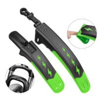 Spatbord Mountainbike Verstelbaar -universeel-24 - 26 - 27 Inch Groen