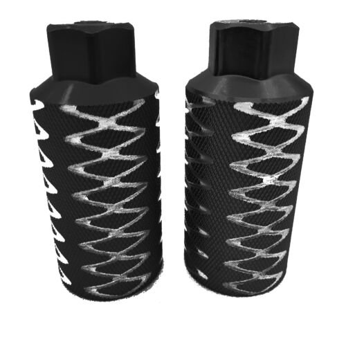 Voetrusten Pegs Bmx Freestyle 110 Mm Alumunium Zwart 2 Stuks