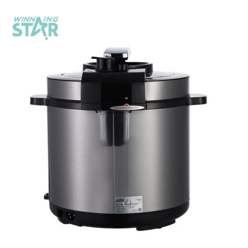 Winning Star Elektrische Multicooker 6 Liter Zilver