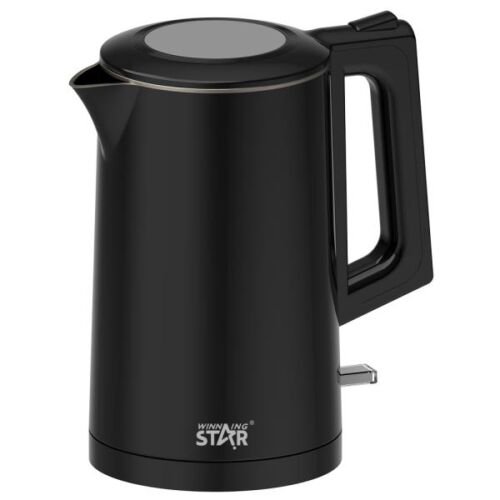 Winning Star Waterkoker 1.7 Liter 1500w Zwart