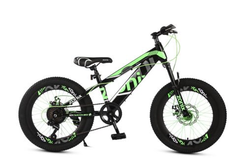 Zonix New Fashion Bike Jongensfiets Mtb 20 Inch 7 Speed Shimano Groen