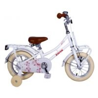 Zonix Omafiets 12 Inch Wit Nieuwstaat – Inclusief Voordrager & Gratis Rijklaar Bezorgd | Nieuw (outlet)