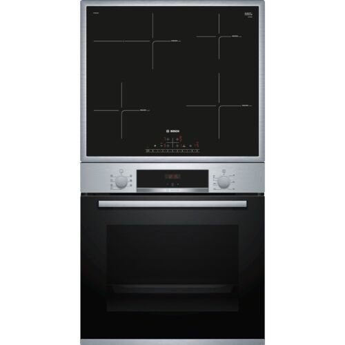 ​bosch Hbd435rs63 Inbouwovenset_ Hba533bs1 Serie 4 Oven & Pif645fb1e Serie 6 | Nieuw (outlet)