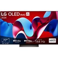 ​lg Oled77c43la – 77 Inch Oled Evo 4k Smart Tv – Met Ai 144hz En Dolby Vision | Nieuw (outlet)