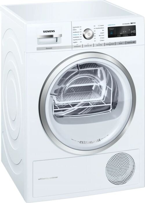 ​siemens Wt4705c9n Iq500 Warmtepompdroger 8kg | Tweedehands (Refurbished)